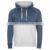 Sialwings Two tone fleece custom hoodie for men OEM supply pullover hoodies sweatshirts