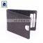 Leading Manufacturer of Anthracite Fitting Fashion Style Genuine Leather Money Clip Wallet for Men