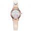 SHENGKE SK Custom Logo Quartz Watch With Leather Band Decorate With Pearl Watches K8011L