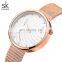 SHENGKE  Big Dial Creative Women Watch K0138L Popular Attractive  Fashion Ladies Leisure Watch With Bracelet Reloj Para Mujer
