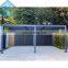 Gazebo Roofing Canopy Cover Easy Install Louvered Pergola