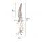 Kitchen Scissors Chicken Bone Scissors Chicken Duck Fish Cutter Shears Stainless Steel Scissors