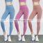 Custom Workout Tights Soft Leggings Crotchless With Back Hidden Pocket Fitness Pants High Waist Butt Yoga Leggings For Women