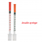 Insulin safety syringe / insulin syringe / disposable syringe / insulin needle / diabetes mellitus
