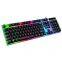 Hot Selling Colorful  Led Hybrid Backlit Mechanical Keyboard Switches RGB 104 Keys Waterproof Gaming Mechanical Keyboards