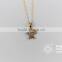 Gold Plated Star Necklace with Diamond necklace jewelry