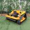 remote controlled lawn mower, China slope mower remote control price, remote control mower for slopes for sale
