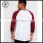 China Wholesale Cheap Price Long Sleeve Raglan T Shirt
