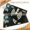 zfine hard plastic hotel luggage tag 2 part snap-off pvc combo card