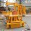 QT40-3C Mini mobile or moving egg laying hollow used small brick making machine for sale in india