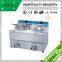 2 tank electric fryer (2 basket, couter top)