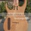 Musoo Brand electric 8 strings guitar with maple top on it