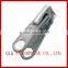 Non lock Zipper Slider with Double Puller