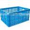 plastic turnover box container /export portable hard plastic box