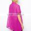 transparent loose women shirt short sleeves women blouse OEM service