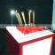 high quality LED acrylic cosmetic display stand