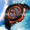 Fashion Outdoor Sport Water Resistant Automatic Digital LED Quartz Watches Bezel Janpan Movt Electronic Mens Watch