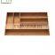 Eco-Friendly bamboo tray,Kitchen Utensil Storage Tray