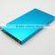 4300mAh super slim metal mobile phone power bank charger with LED Lamp