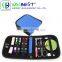 12.5*11.5*2.5 sewing kit in zipper pouch cheap mini sewing kit