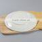 Pure White Circular Hotel Plate Beefsteak Plate Ceramic Tableware HY1671501