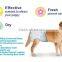 Disposable pet diaper with pp tape