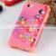 sublimation printing phone case with silicon cover for IPHONE4                        
                                                Quality Choice