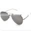 High Quality metal frame Resin Lence Vintage Retro Reflective Sunglasses