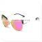 European New Colorful Coated UV Sunglasses, Women Reflective Sunglasses