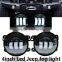 High Quality 4 inch 30w led fog light Bulb 4" Jee-p Wrangle-r LED Headlight for jee-p wrangle-r JK DODGE MAGNUM