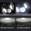 7 inches 50w Round high/low beam with Angle eye led headlight for Jeep Wrangler, Harley and Hummer