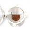 Pour over filter clever drippers 304 stainless steel metal coffee dripper