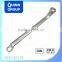 Quinnco 17 X 19 mm 75 Degree Offset Double-Ended Ring Wrench, CR-V