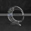 high quality transparent moon shape acrylic/ pmma/ plexiglass trophy
