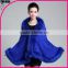 2016 New Product Women black Noble Cape Hand Made Wholesale Cashmere winter shawls