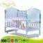 WBC-55 Custom Made Newzealand Wood Foldable Baby Cribs Cot Luxury