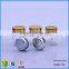 15ml/0.5oz Small Clear Glass Bottles With Gold Aluminum Screw Cap