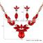 Wholesale Latest Design Fashion Necklaces Women Luxury Statement Diamond Jewelry Set SKJT0567