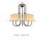 2015 Cotemporary metal chrome 5 light pendant lamp chandelier light