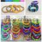 Popular Hot Sale DIY Silicone Colorful Rubber Loom Bands