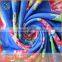 Custom printing wholesale spun 100 polyester jersey knit fabric for garment