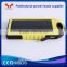 Guangzhou top ten selling products Solar Power Bank 8000mAh Solar Mobile Phone Charger Solar Charger