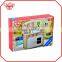 New diy kids big kitchen wooden cooking toy