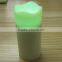 3" cute crater battery operated votive led candles with timer and remote control for party birthday