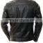 Men's Black Leather Jacket: