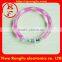 Wholesale screwed LED bracelet acrylic bracelet low price