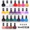 2016 High quality 26 colors 10ml soak off environment tasetless UV Gel nail art stamping polish