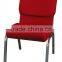 upholstered stackable steel fabric conference church chair on sale