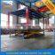 Double or two level scissor type hydraulic car parking lift