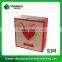 Five color fireworks logo printing Wedding paper gift bag with handles